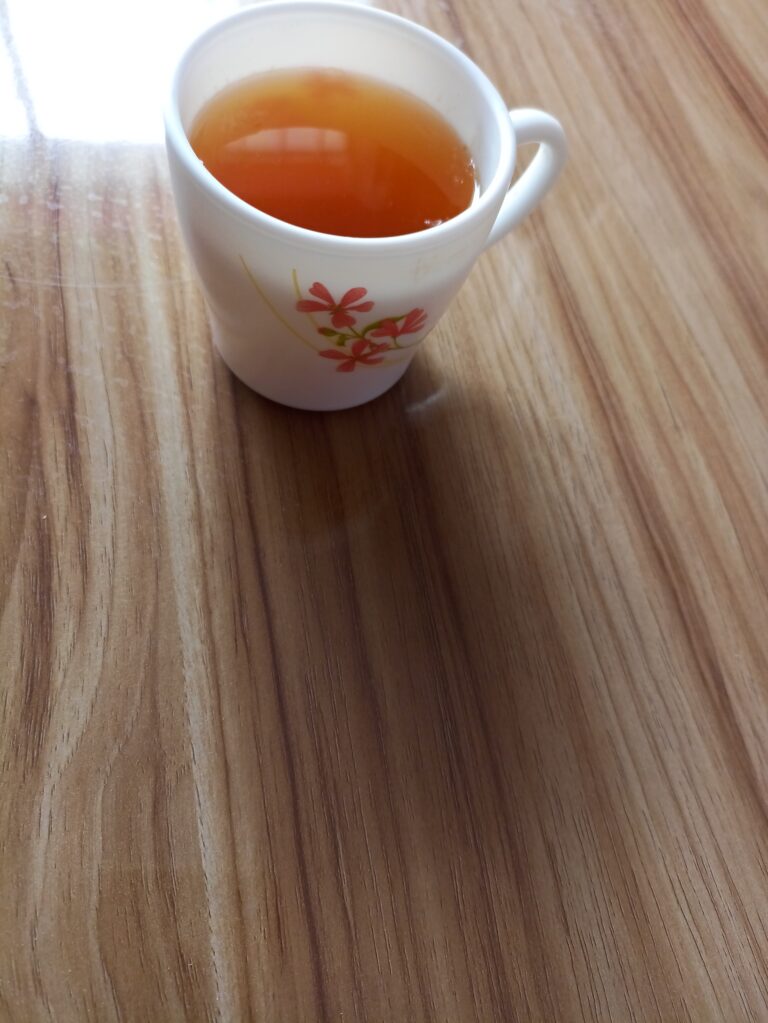 Refreshing Lemon Tea.