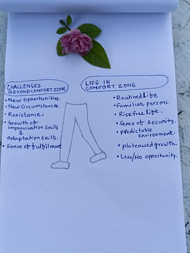 How to step out of your comfort zone.