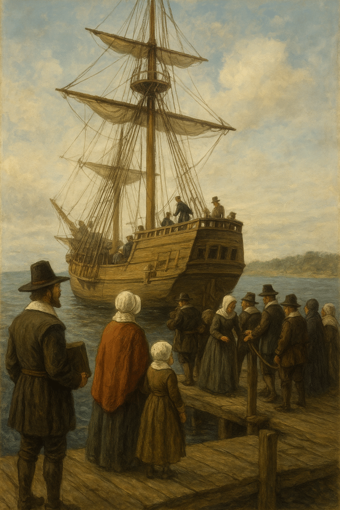  Boarding Mayflower