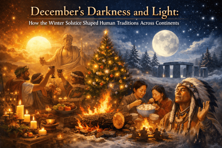 Winter solstice traditions across continents