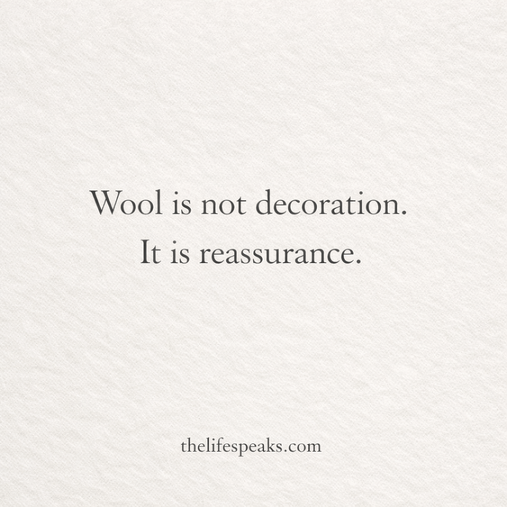 Wool is  an Emotional Thing in Scandinavian Homes