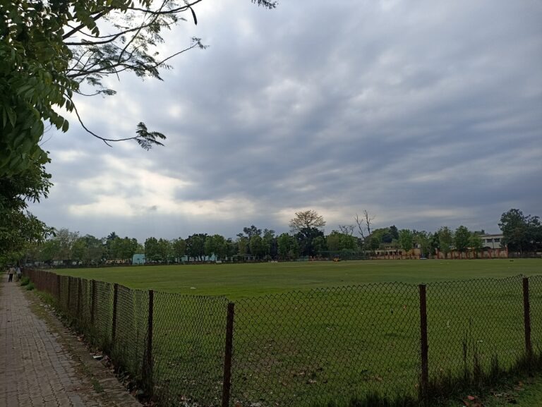 Kosi Club Ground, ever changes its look with changing season
