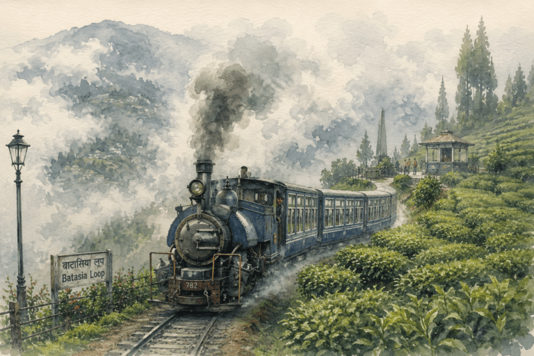 The Toy Train That Learned to Speak With Mountains