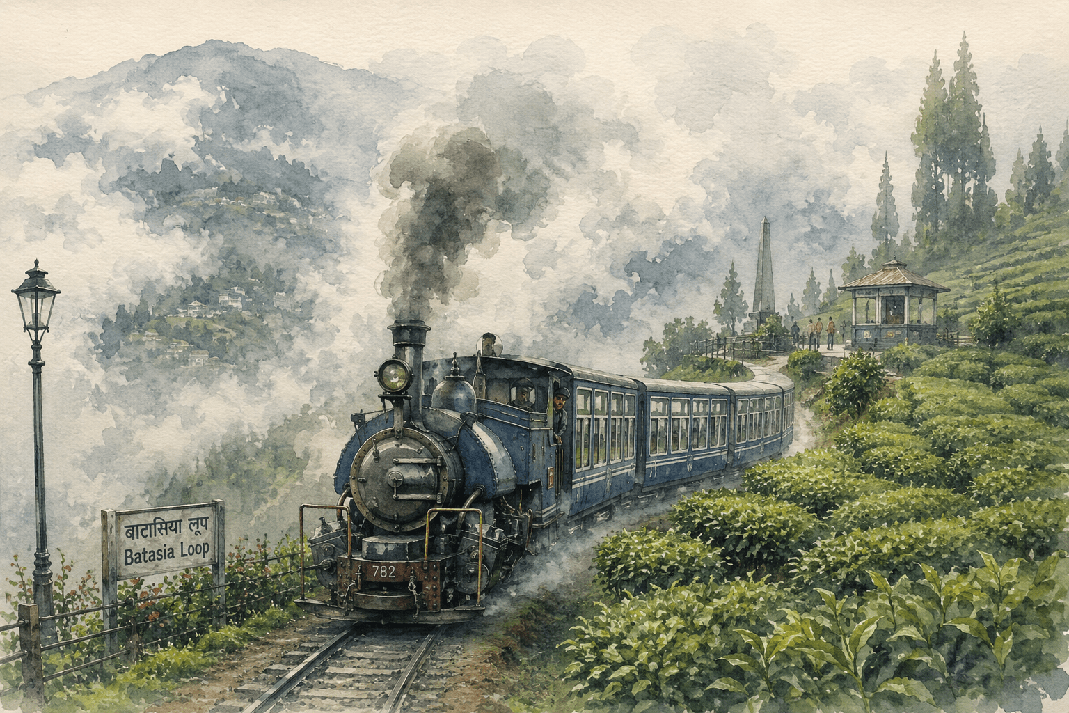 The Toy Train That Learned to Speak With Mountains