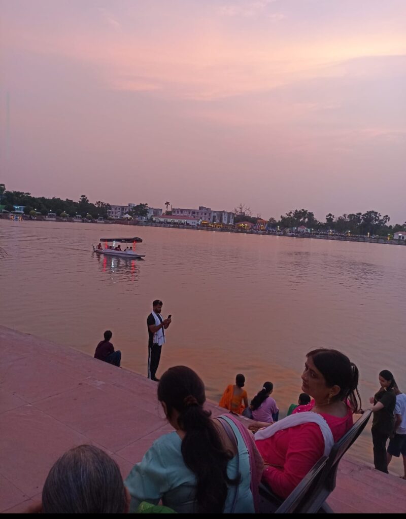 Ghaats of Lake at Mithila Haat